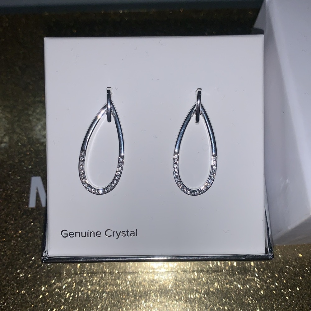 Brand New 💎 Evie & Emma Genuine Crystal Drop Earrings